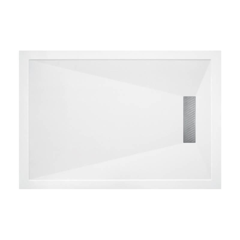 Opulent 25mm Linear 1700x900mm Slim Rectangular Tray and Waste (OBC116224)