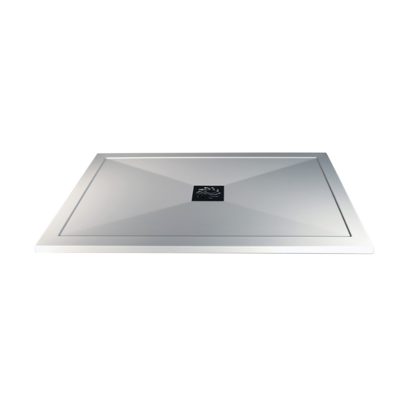Opulent 25mm Ultra-Slim 1200mm x 760mm Rectangular Tray and Waste (OBC3847)