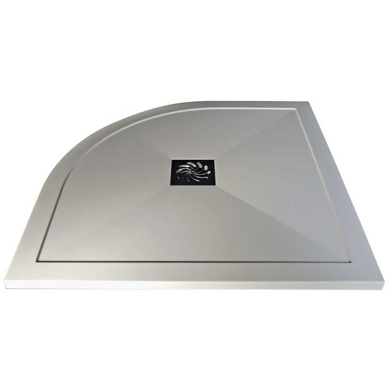 Opulent 25mm Ultra-Slim 1200mm x 900mm Offset Quadrant Tray and Waste - Right Hand (OBC3872)