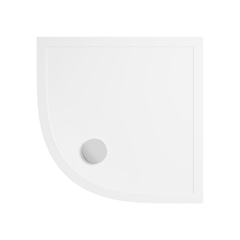 Opulent 28mm Anti-Slip Ultra-Slim 1200mm x 800mm Offset Quadrant Tray and Waste - Right Hand (OBC111490)