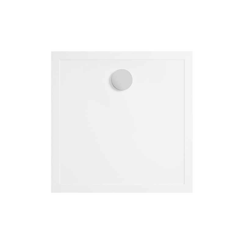 Opulent 28mm Anti-Slip Ultra-Slim 900mm Square Tray and Waste (OBC111476)