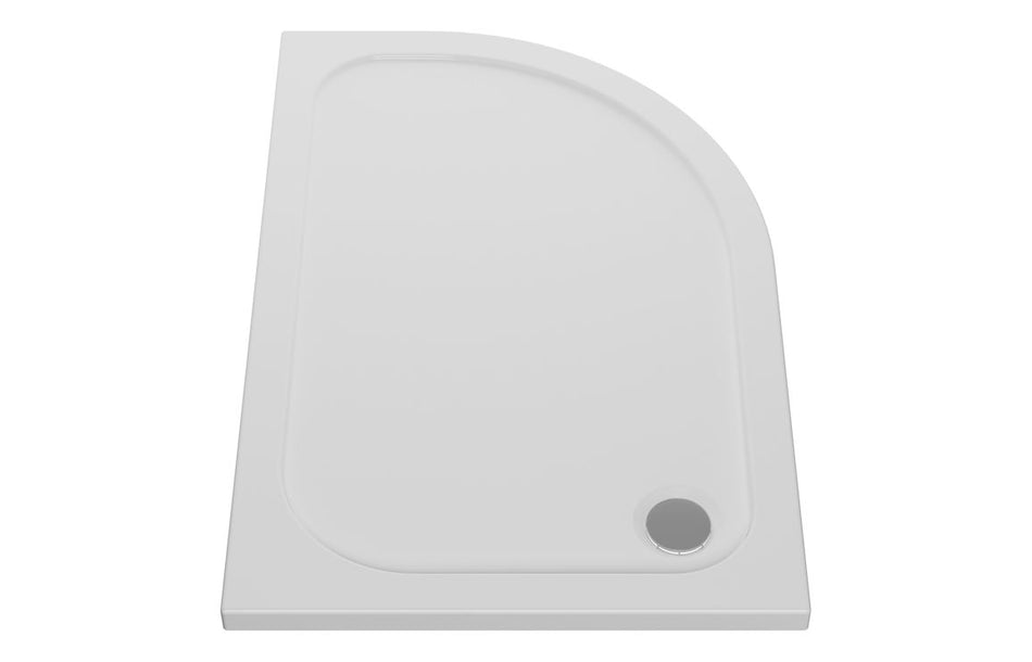 Opulent 45mm Low Profile 1200x800mm Offset Quadrant Tray & Waste - Right Hand (OBC116987)