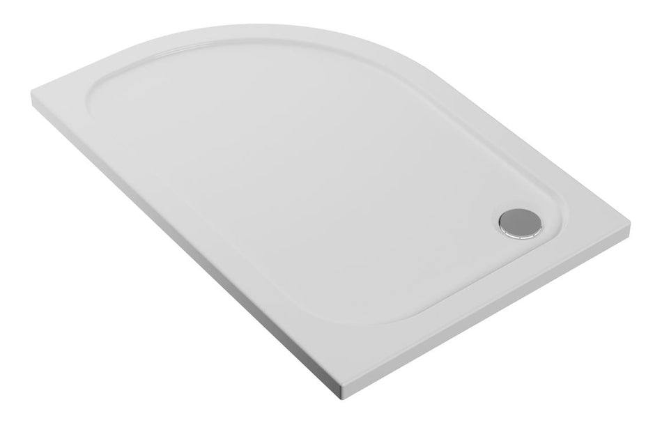 Opulent 45mm Low Profile 1200x800mm Offset Quadrant Tray & Waste - Right Hand (OBC116987)