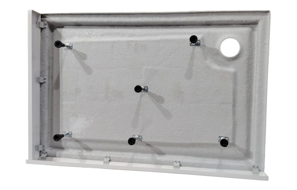 Opulent 45mm Low Profile Riser Set for 1000/1200 Offset Quadrant Trays - White (OBC116991)