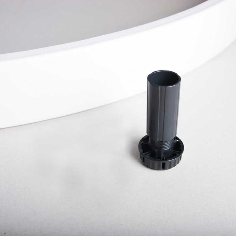 Opulent 45mm Low Profile Square and Rectangular Leg Set 1700mm - White (OBC104359)