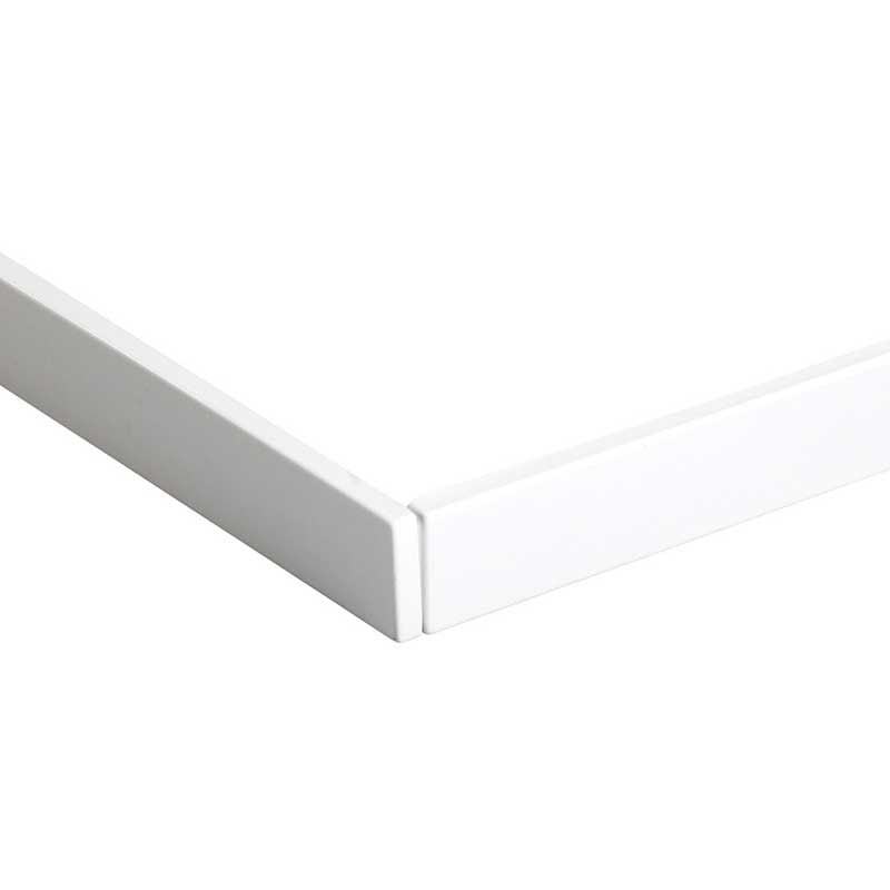 Opulent 45mm Low Profile Square and Rectangular Leg Set 1700mm - White (OBC104359)