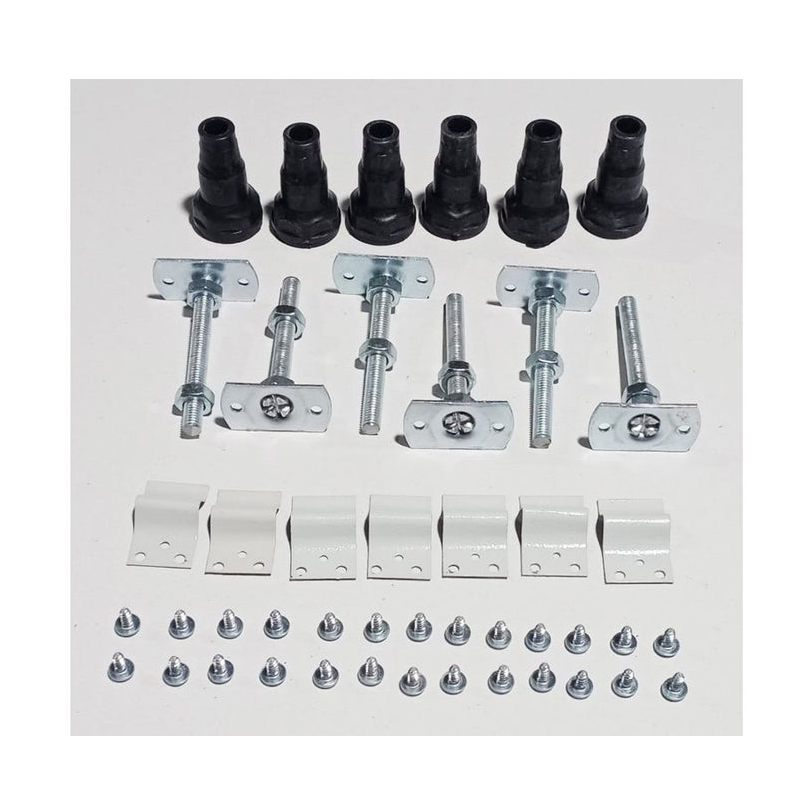 Opulent 45mm Low Profile Square and Rectangular Riser Set - White (OBC111473)