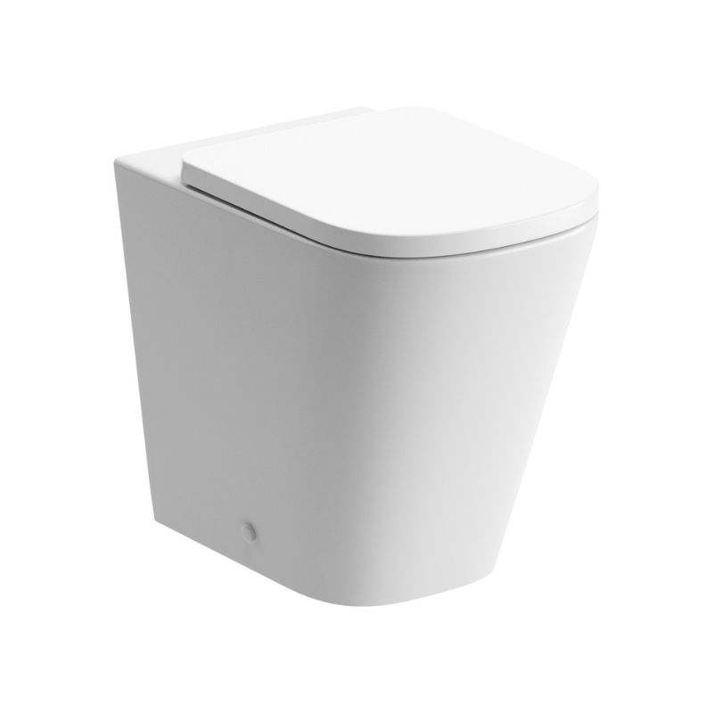 Opulent Andrews Rimless Back To Wall Short Projection WC and Soft Close Seat (OBC106148)