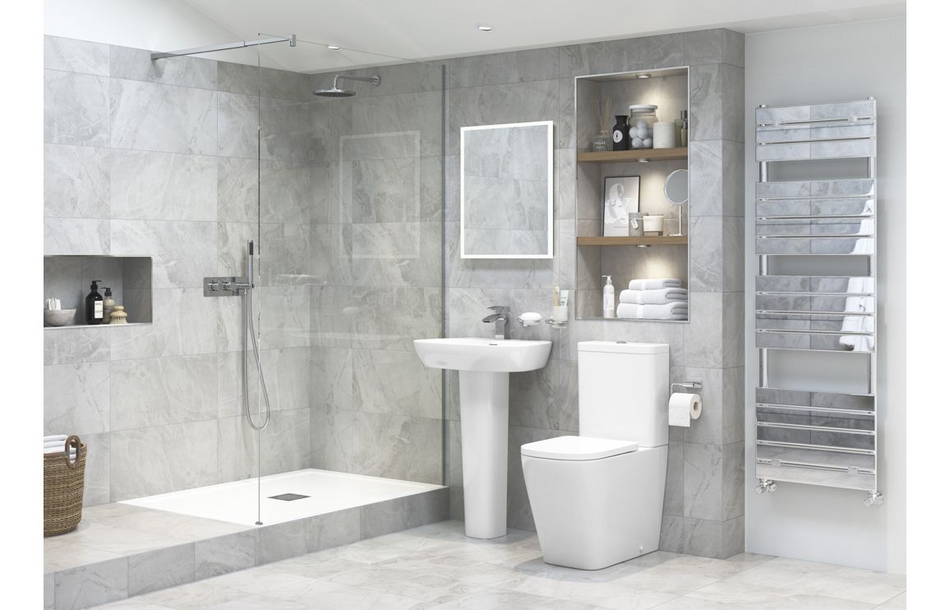 Opulent Andrews Rimless Wall Hung WC and Soft Close Seat (OBC1890)