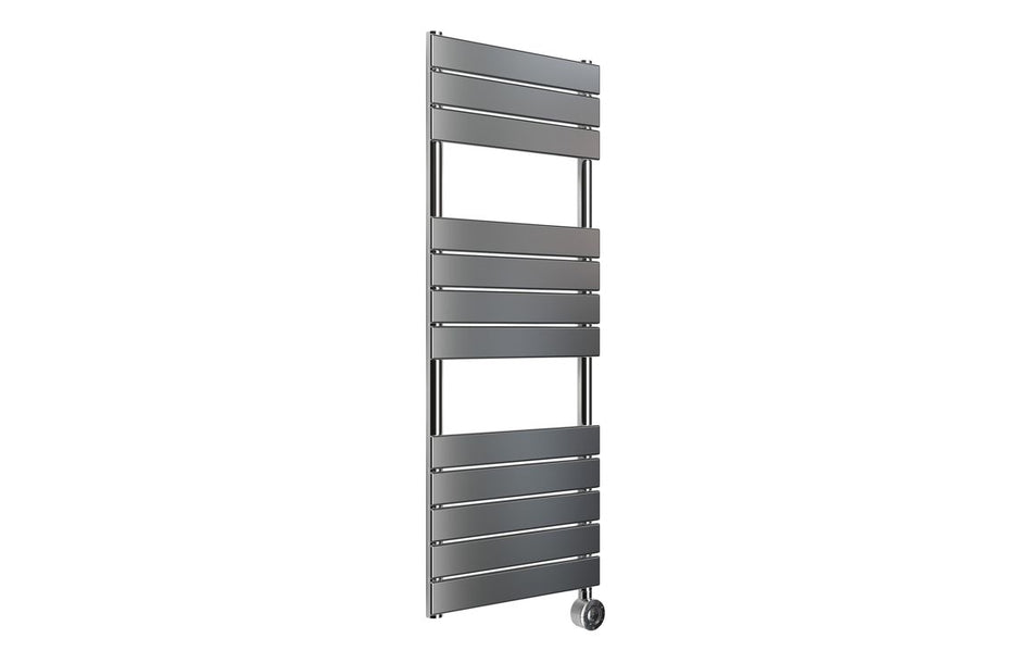 Opulent Aquarius Electric Square Ladder Radiator (500x1200x50mm) - Chrome (OBC117230)