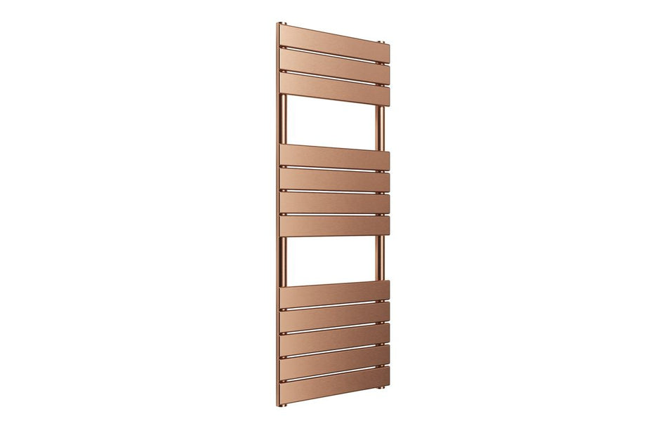 Opulent Aquarius Square Ladder Radiator (500x1200x50mm) - Brushed Bronze (OBC117214)