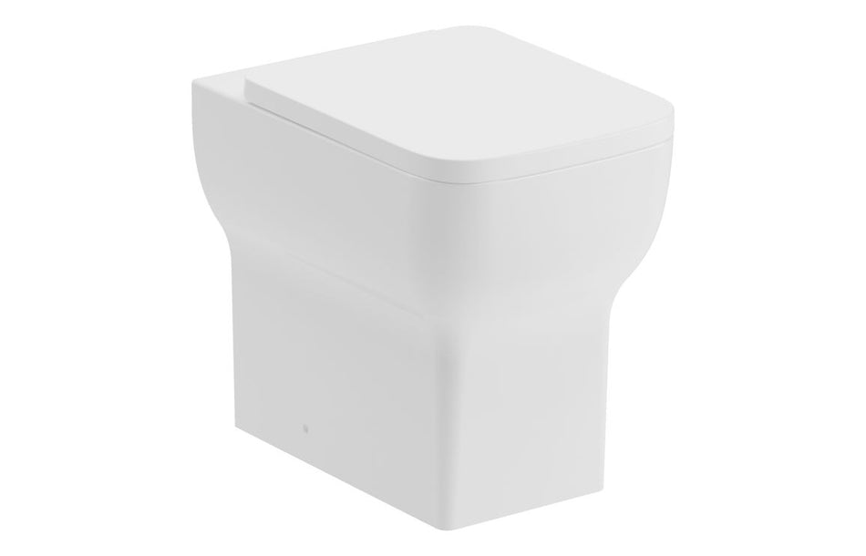 Opulent Arlo Rimless Back To Wall WC & Soft Close Seat (OBC117081)