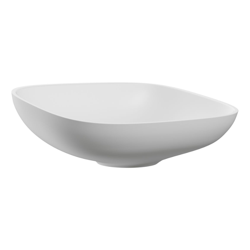 Opulent Avignon 500x380mm Resin Washbowl - White (OBC116018)