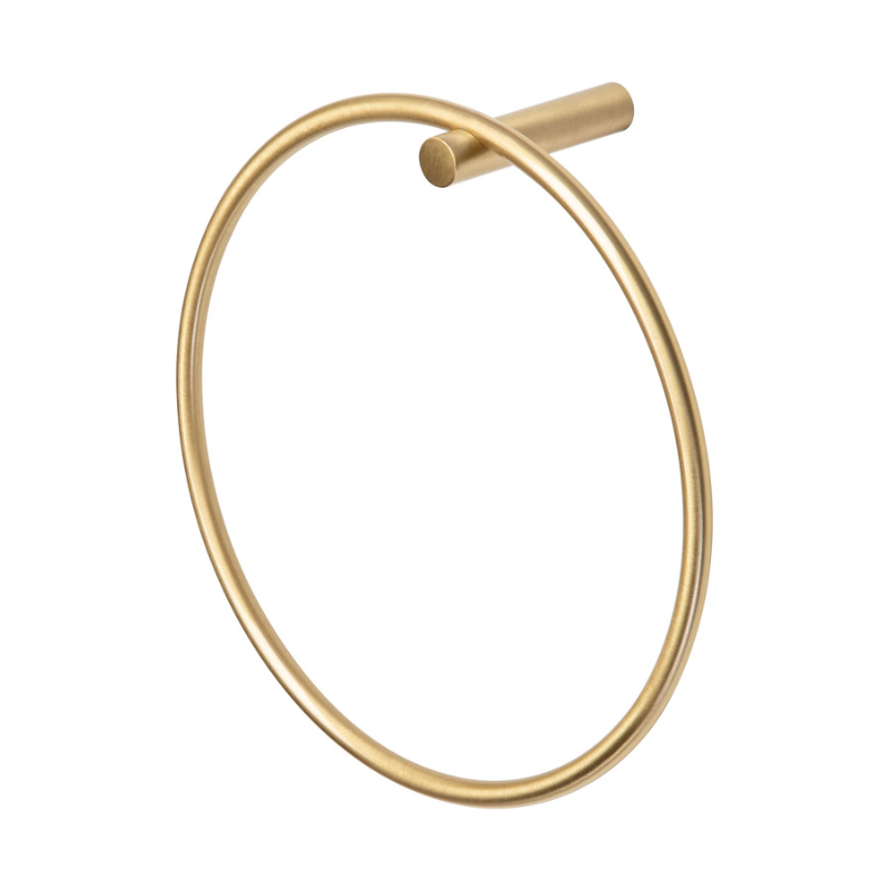 Opulent Blake Towel Ring - Brushed Brass (OBC105480)