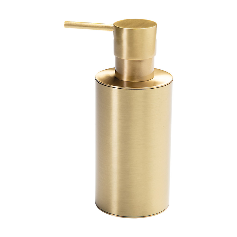 Opulent Blake Wall Mounted Soap Dispenser - Brushed Brass (OBC105482)