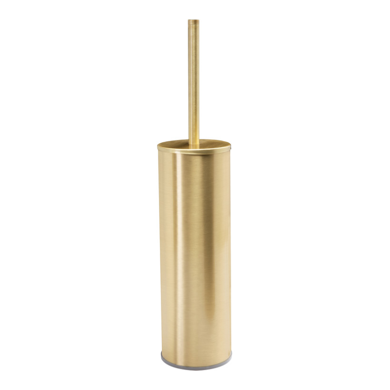 Opulent Blake Wall Mounted Toilet Brush Holder - Brushed Brass (OBC105485)