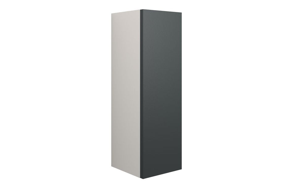 Opulent Boone 200mm Slim Base Unit - Matt Graphite Grey / Grey Cabinet (OBC110451)