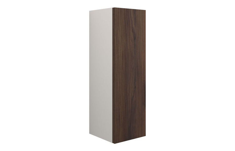 Opulent Boone 200mm Slim Base Unit - Warm Walnut / Grey Cabinet (OBC110806)
