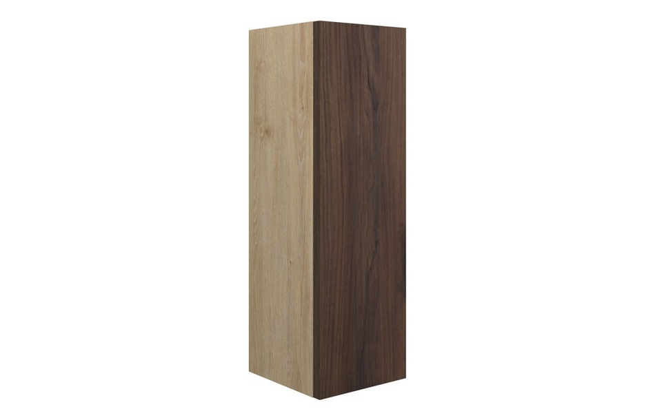Opulent Boone 200mm Slim Base Unit - Warm Walnut / Oak Cabinet (OBC110807)