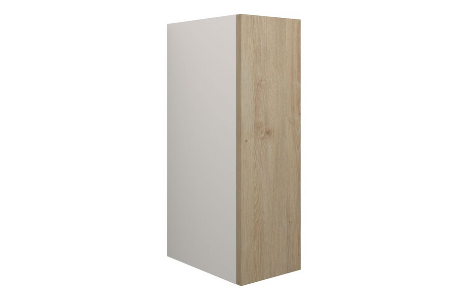 Opulent Boone 200mm Standard Toilet Roll Unit - Havana Oak / Grey Cabinet (OBC110596)