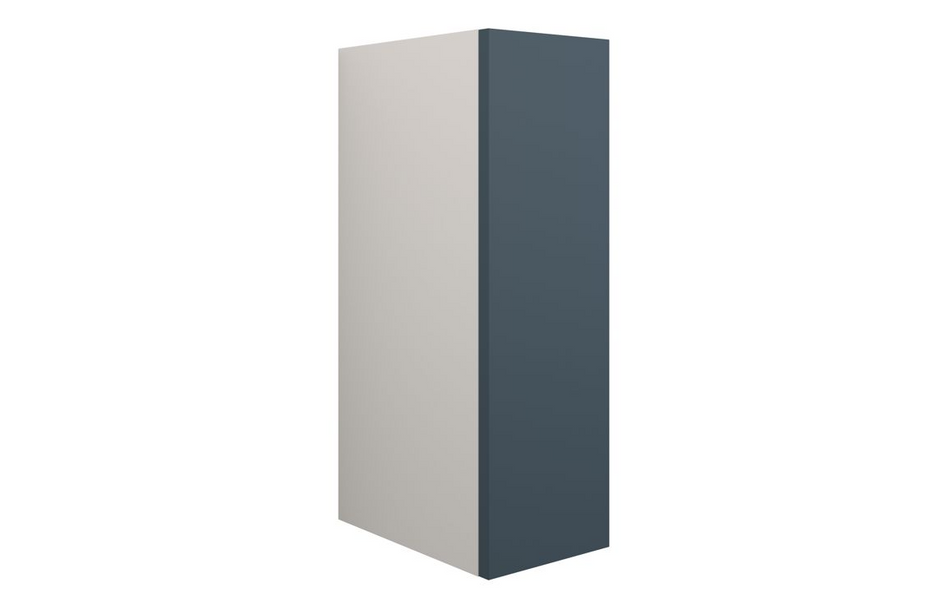 Opulent Boone 200mm Standard Toilet Roll Unit - Matt Arley Blue / Grey Cabinet (OBC110880)