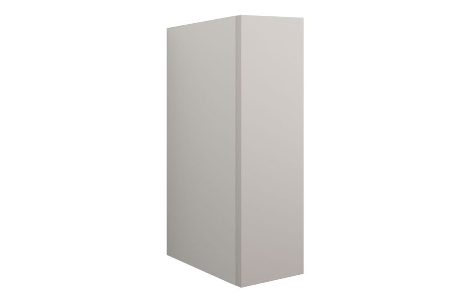 Opulent Boone 200mm Standard Toilet Roll Unit - Matt Dove Grey / Grey Cabinet (OBC110525)