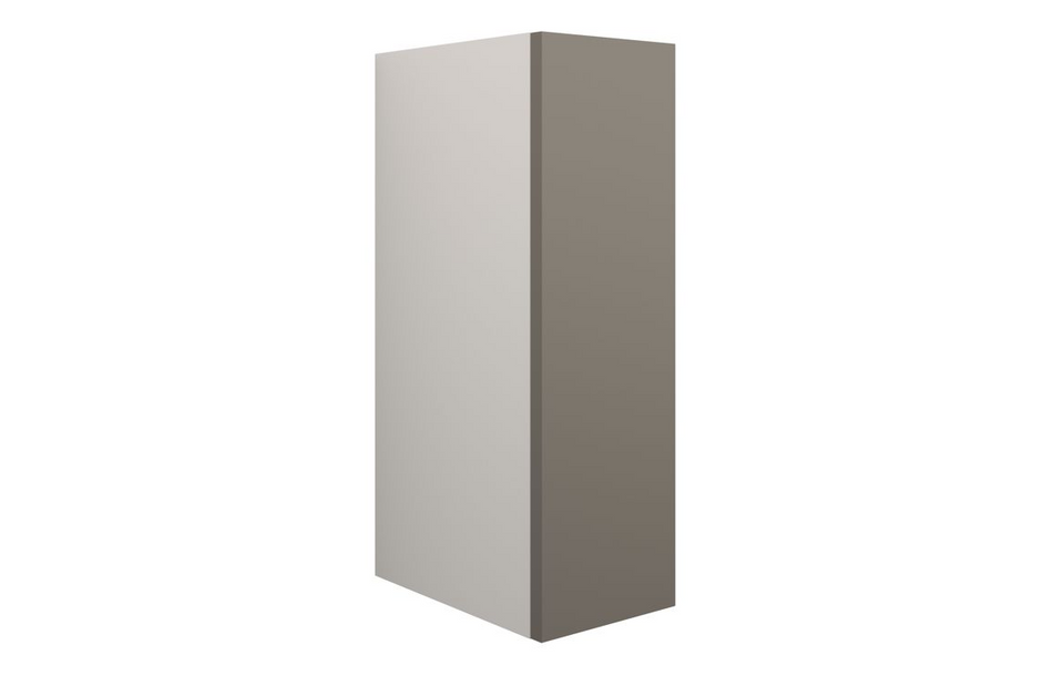 Opulent Boone 200mm Standard Toilet Roll Unit - Matt Stone / Grey Cabinet (OBC110667)