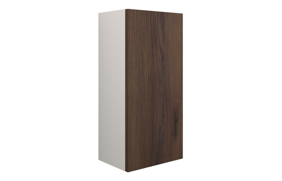 Opulent Boone 300mm Slim Base Unit - Warm Walnut / Grey Cabinet (OBC110812)