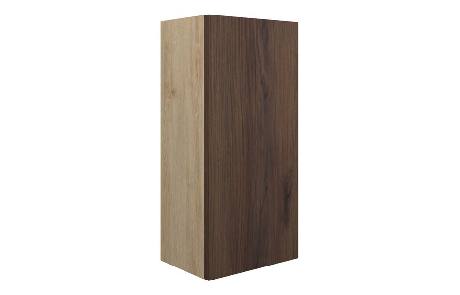 Opulent Boone 300mm Slim Base Unit - Warm Walnut / Oak Cabinet (OBC110813)