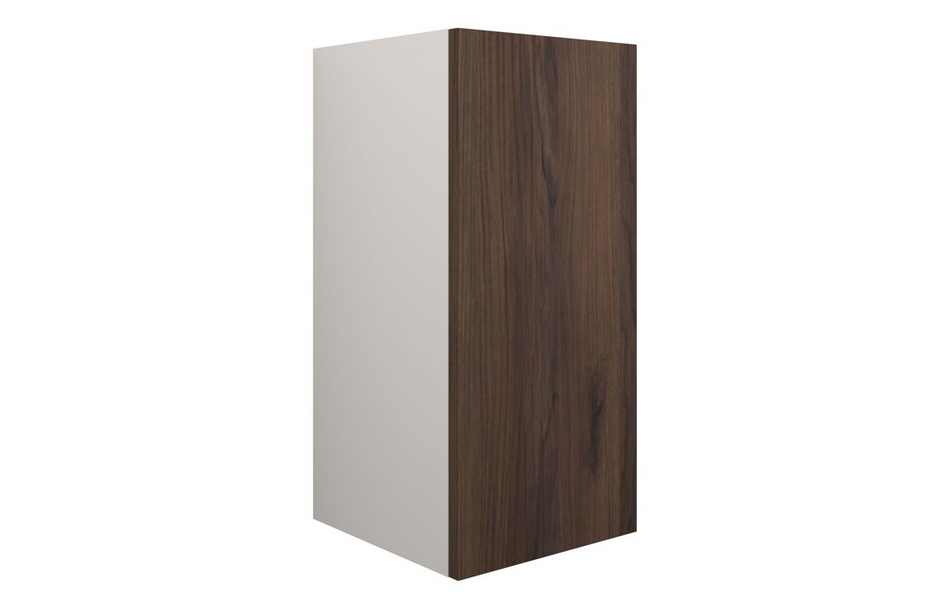 Opulent Boone 300mm Standard Base Unit - Warm Walnut / Grey Cabinet (OBC110815)