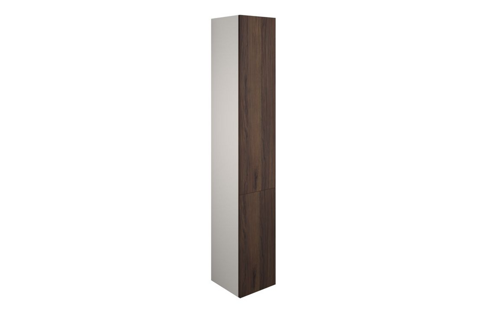 Opulent Boone 300mm Tall Unit - Warm Walnut / Grey Cabinet (OBC110821)