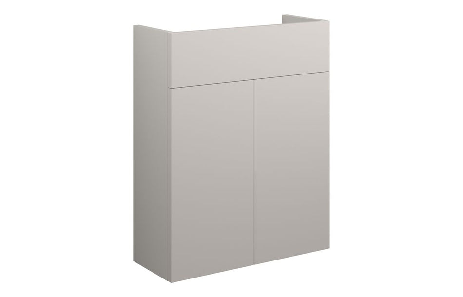 Opulent Boone 500mm Slim Basin Unit - Matt Dove Grey / Grey Cabinet (OBC110540)