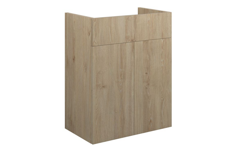 Opulent Boone 500mm Standard Basin Unit - Havana Oak / Oak Cabinet (OBC110615)