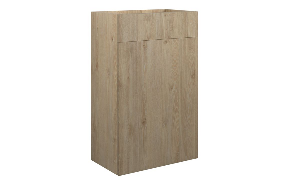 Opulent Boone 500mm Standard WC Unit - Havana Oak / Oak Cabinet (OBC110627)