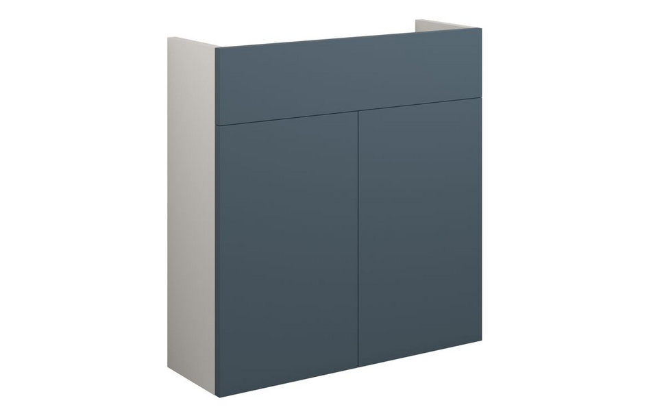 Opulent Boone 600mm Slim Basin Unit - Matt Arley Blue / Grey Cabinet (OBC110901)