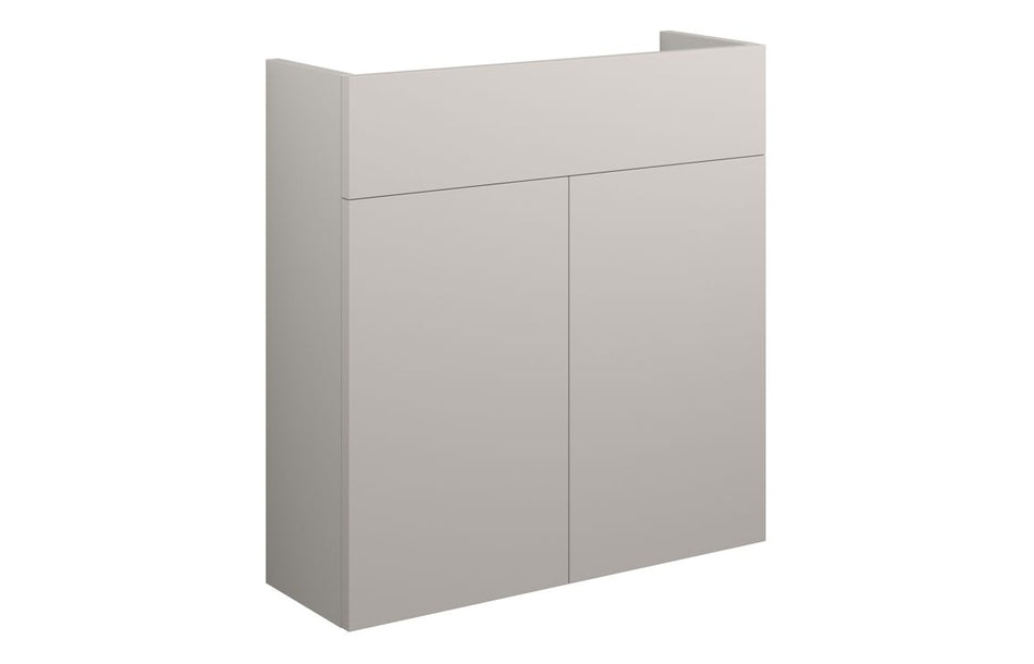 Opulent Boone 600mm Slim Basin Unit - Matt Dove Grey / Grey Cabinet (OBC110546)