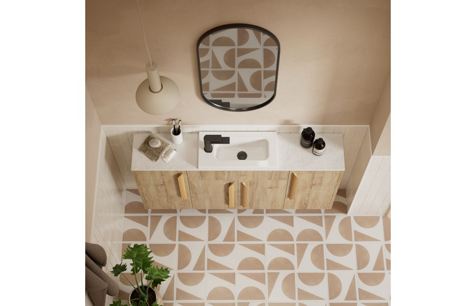 Opulent Boone Tall End Panel - Havana Oak (OBC110662)