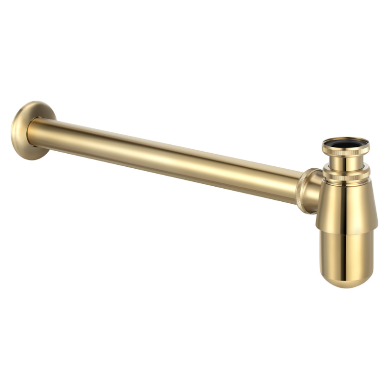 Opulent Bottle Trap - Brushed Brass (OBC107153)