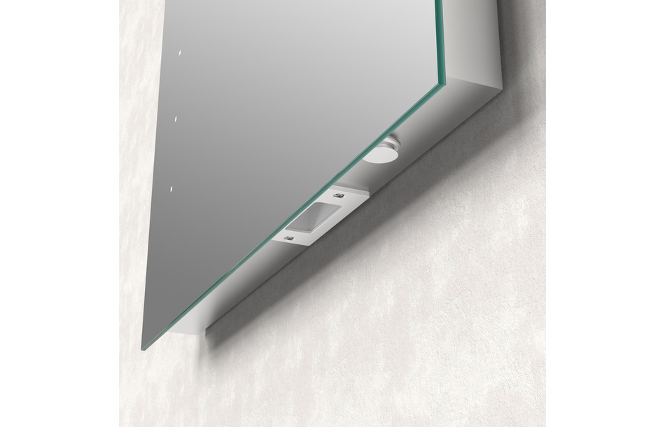 Opulent Buzzard 500x700mm Rectangle Battery-Operated LED Mirror (OBC106249)