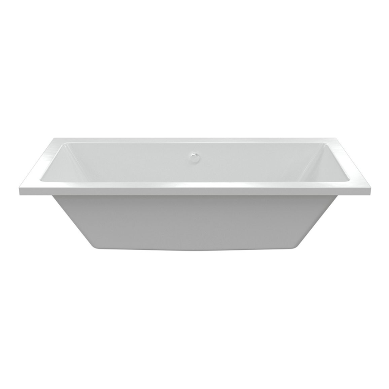 Opulent Carlisle Square Double End Supercast 1700x750x550mm Bath with Legs (OBC105657)