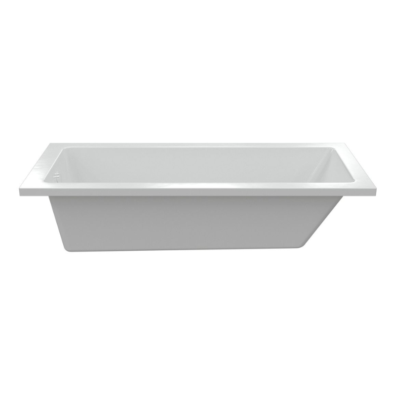 Opulent Carlisle Square Single End 1800x800x550mm Bath with Legs (OBC105623)
