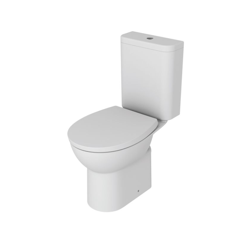 Opulent Close Coupled Rimless WC and Soft Close Seat (OBC108878)
