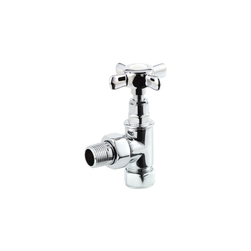 Opulent Crosshead Radiator Valves - Angled (OBC103025)