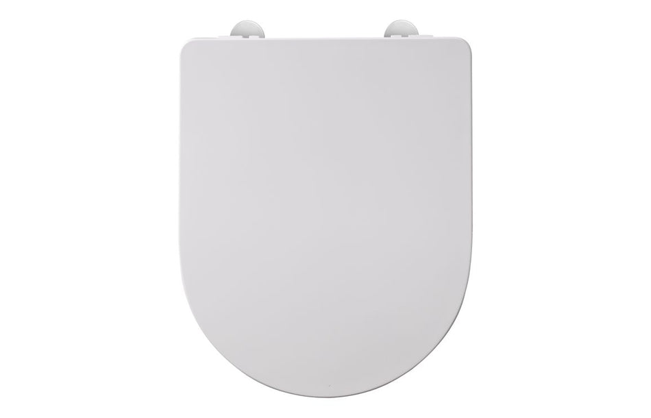 Opulent Darwin Slim Soft Close Toilet Seat - White (OBC117070)