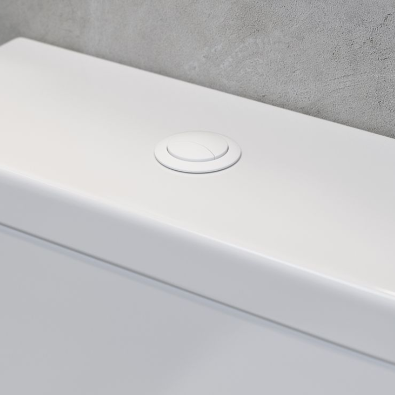 Opulent Dual Push Button - Cable - White (OBC106322)