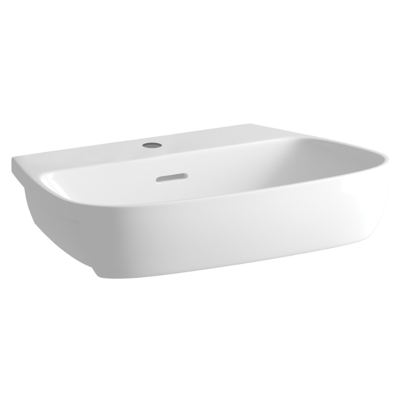 Opulent Elizabeth 495x415mm One Tap Hole Semi Recessed Basin (OBC106132)