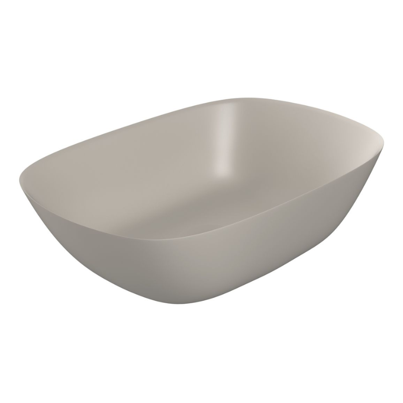 Opulent Florence 460x320mm Resin Washbowl - Latte (OBC109918)