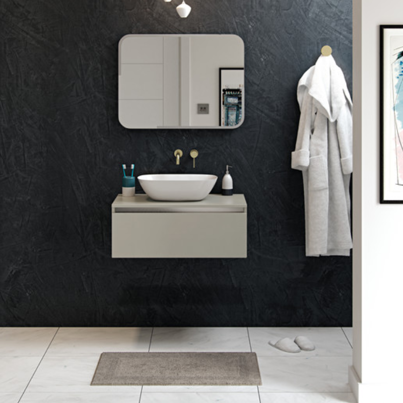 Opulent Florence 460x320mm Resin Washbowl - White (OBC100513)