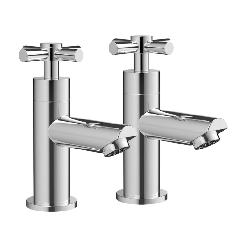 Opulent Golden Basin Taps - Chrome (OBC105763)