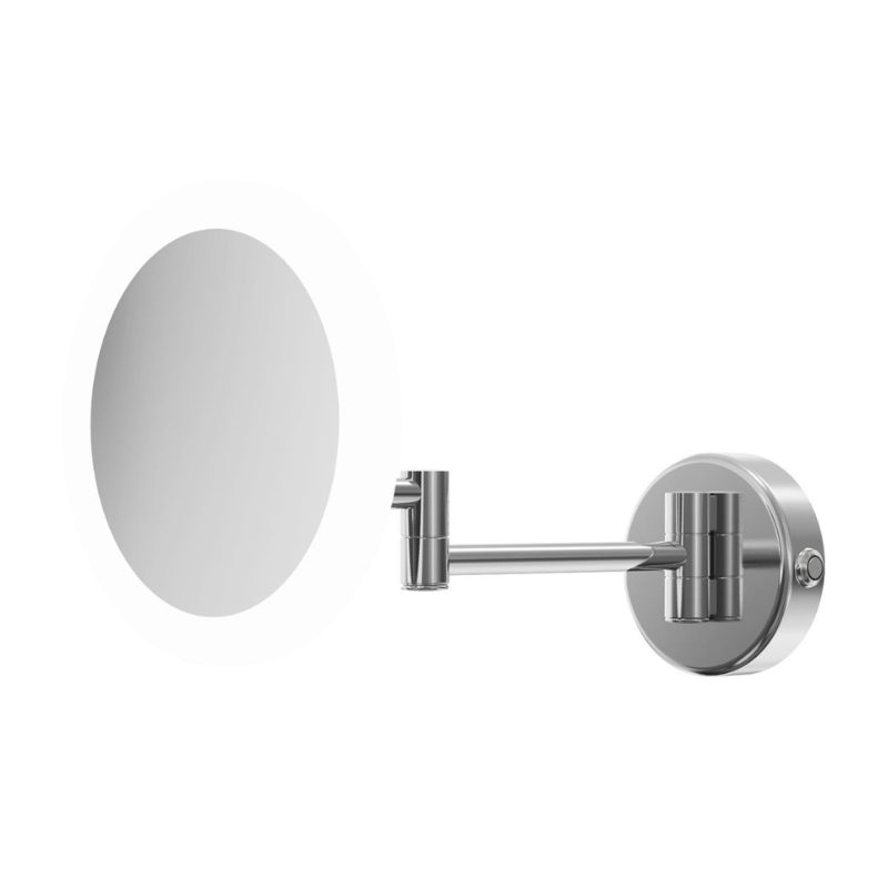 Opulent Heron Round LED Cosmetic Mirror - Frameless (OBC107591)